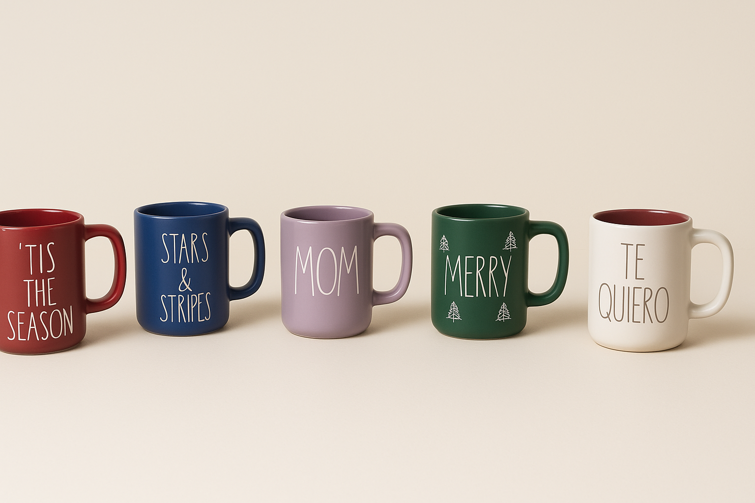 LARGE BEAUTIFUL MUGS