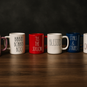 Alternative view of LARGE BEAUTIFUL MUGS