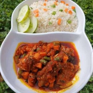 UNBREAKABLE TWO PARTITION BOWL -6PCS