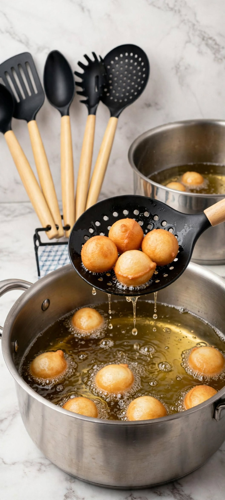 5PCS KITCHEN SPOON SET(BLACK) - Image 4