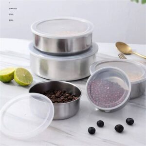 Alternative view of STAINLESS SILVER 5PCS BOWL SET(PROTECT FRESH BOX)SMALL