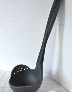 SILICONE STRAINING LADLE(PAMPERED SHELF)