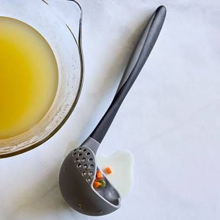SILICONE STRAINING LADLE(PAMPERED SHELF) - Image 2