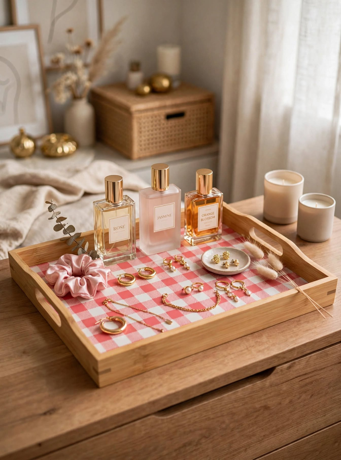 BAMBOO TRAY(SMALL WITH HANDLE) - Image 3