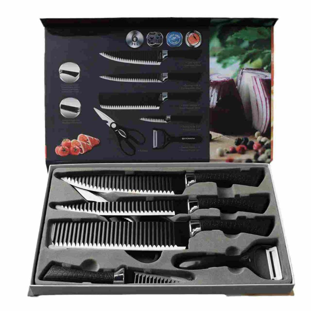 6 PCS FORGING FAMILY KNIFE SET - Image 6