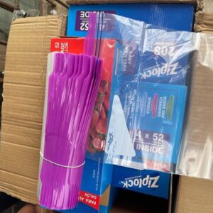Alternative view of ZIPLOCK(52 PIECES)26.8CM X 27.3CM