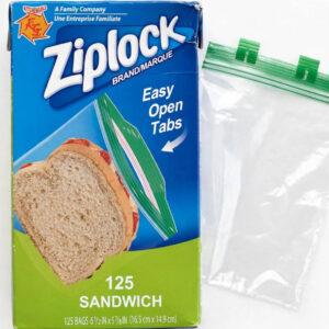 Alternative view of ZIPLOCK(125 PIECES)16.5CM X 14.9CM