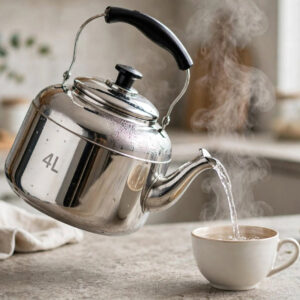 4L STAINLESS STEEL KETTLE