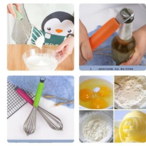 Alternative view of 2-in-1 STAINLESS STEEL EGG WHISK WITH BOTTLE OPENERS - BIG