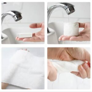 Alternative view of PORTABLE COMPRESSED TRAVEL CANDY TOWEL