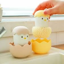 EGG POT BRUSH & SPONGE - Image 5