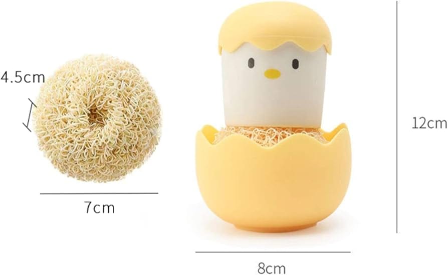 EGG POT BRUSH & SPONGE - Image 6