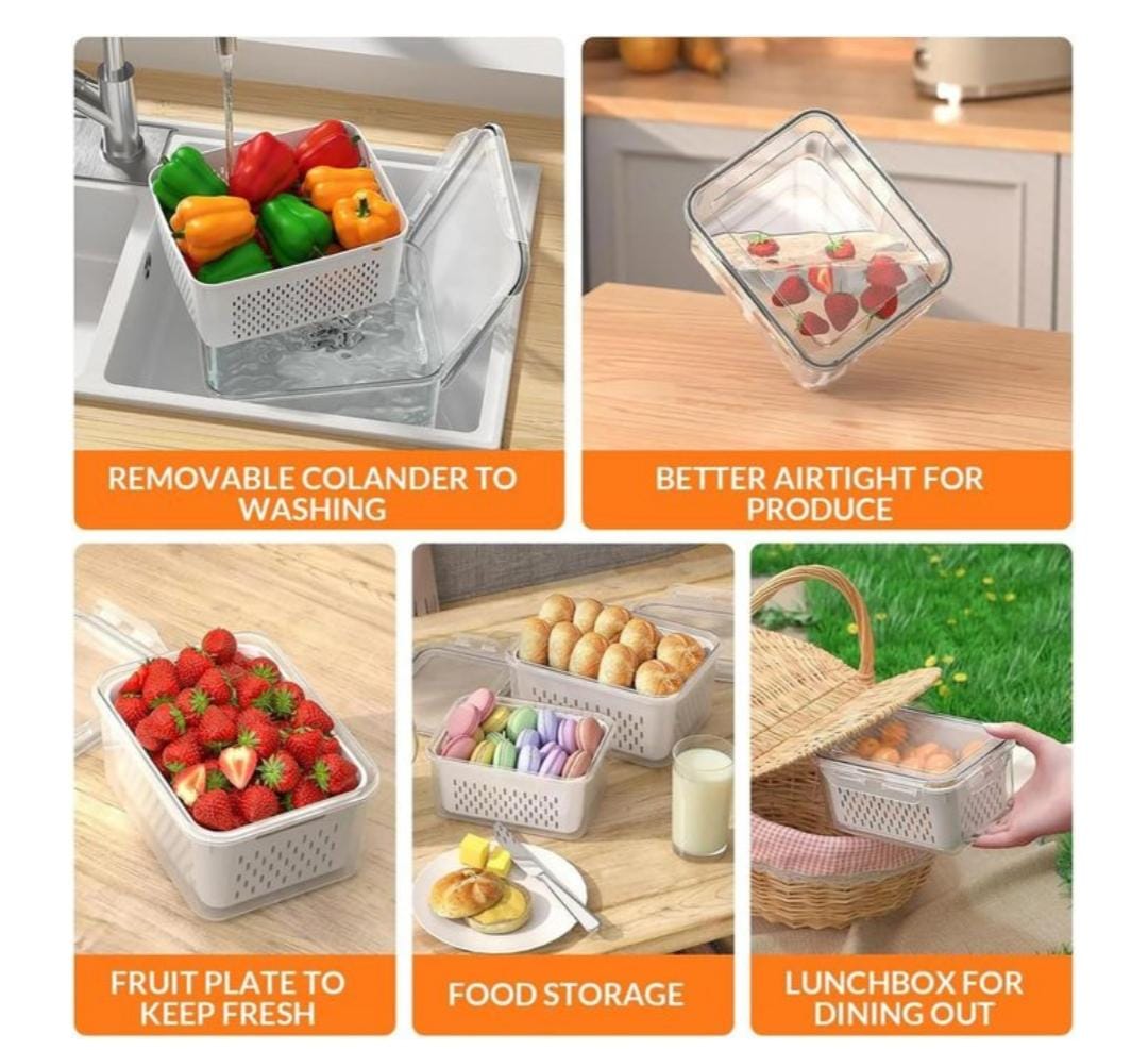 3IN1 FRIGDE PRESERVATION BASKET SET - Image 5