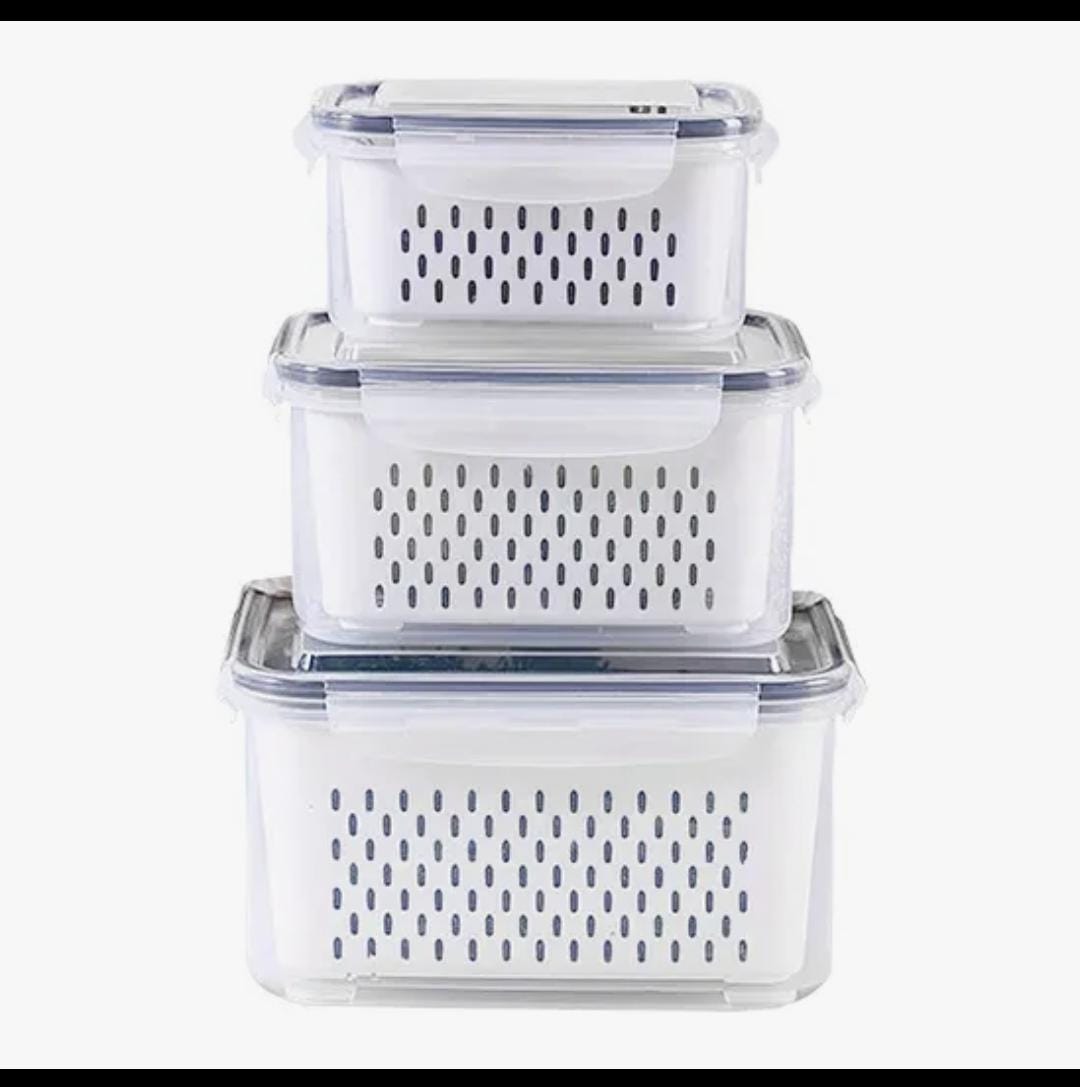3IN1 FRIGDE PRESERVATION BASKET SET - Image 6