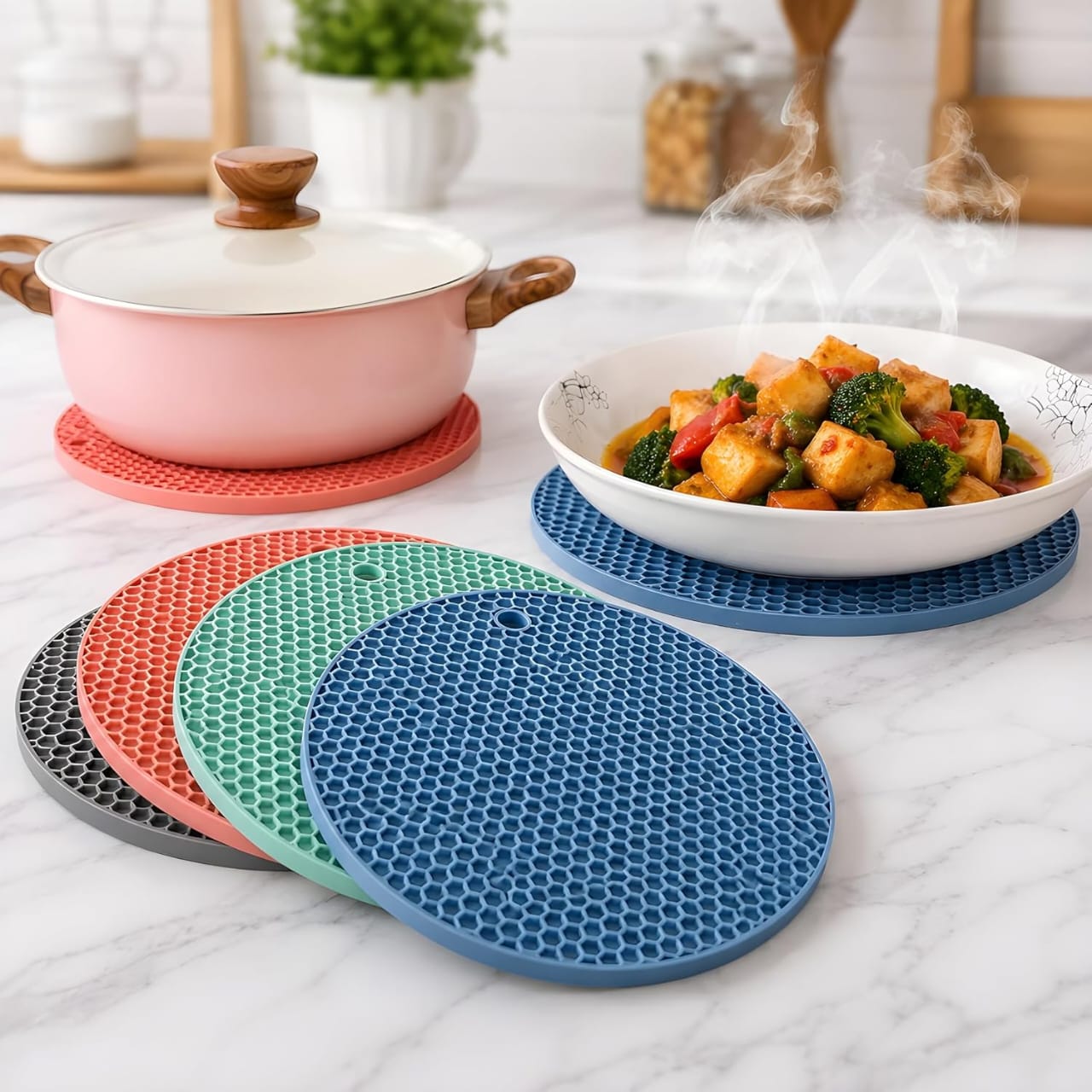 SILICONE NON SLIP HEAT RESISTANT MULTI MAT - PLACEMAT - Image 7