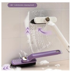 HAND ROTATING TOILET BRUSH - scrub brush