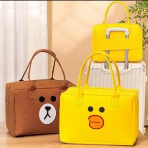 DONALD DUCK / TEDDY TRAVEL BAG Cartoon Character Bag
