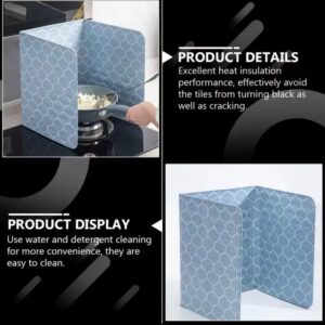 ALUMINIUM FOIL FOLDABLE OIL SHIELD FOR KITCHEN,PROTECTIVE SHEEET