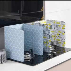 Alternative view of ALUMINIUM FOIL FOLDABLE OIL SHIELD FOR KITCHEN,PROTECTIVE SHEEET