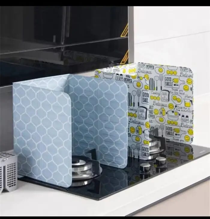 ALUMINIUM FOIL FOLDABLE OIL SHIELD FOR KITCHEN,PROTECTIVE SHEEET - Image 2