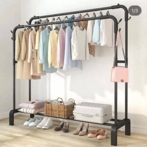 Alternative view of DOUBLE POLE 35KG DRYING CLOTH RACK
