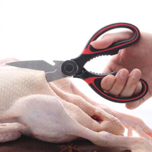 Alternative view of KITCHEN SCISSORS(BLACK,BLACK&RED)