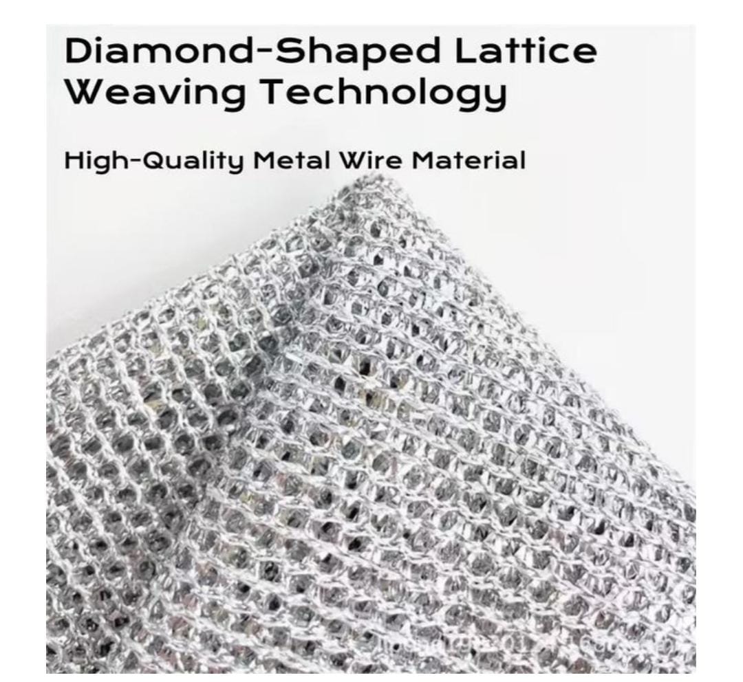 MULTIFUNCTIONAL SPONGE/METAL WIRE DISH TOWEL(PACK OF 5) - Image 11