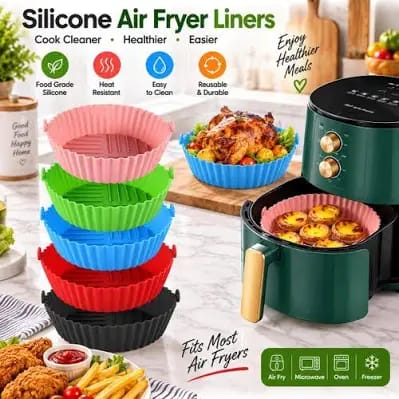 SILICONE AIRFRYER LINER(THICK) - Image 2