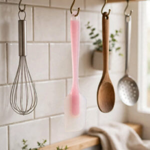 Alternative view of SILICONE(FLAT SPOON) PINK