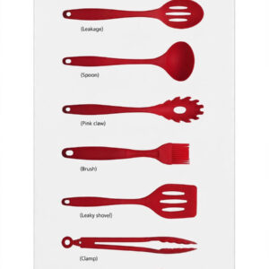 SILICONE KITCHENWARE SET(7 PIECES)