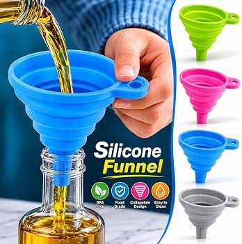 SMALL SILICONE FUNNEL