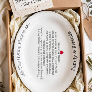 THE GIVING PLATTER PLATE