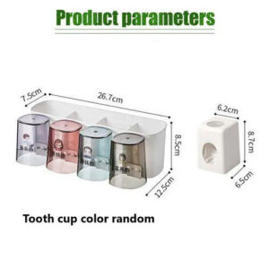 TOOTHPASTE DISPENSER SET