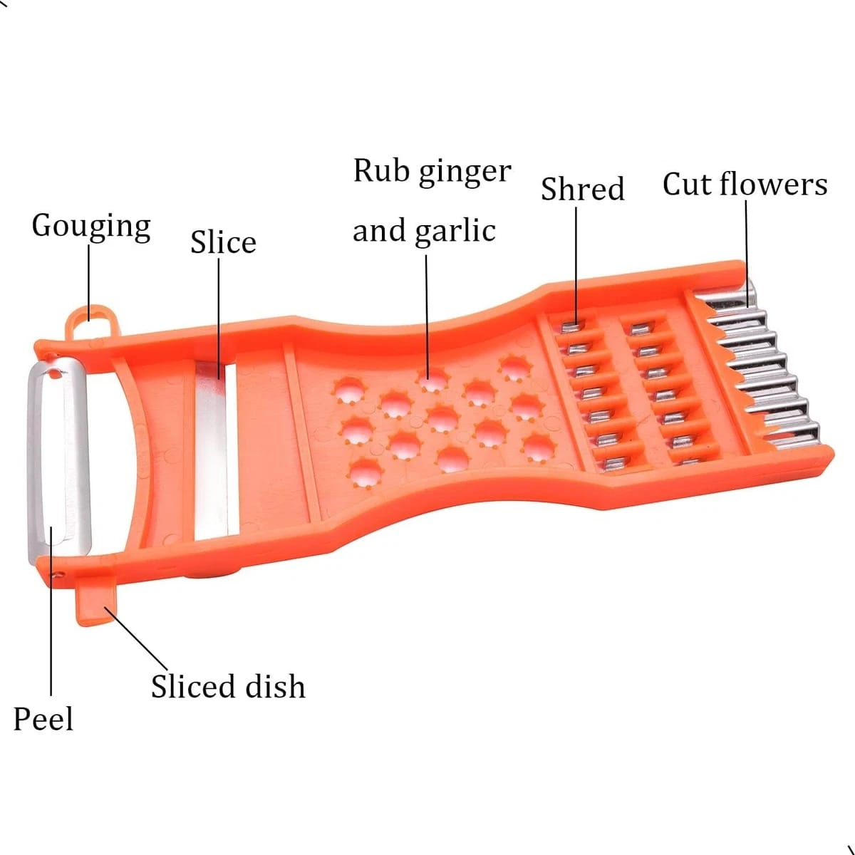 VEGETABLE/PEELER/SLICER-5 IN 1 - Image 5