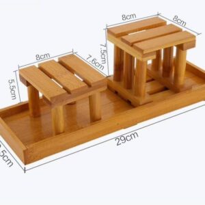WOODEN FLOWER DECO/BAMBOO WOODEN DECO